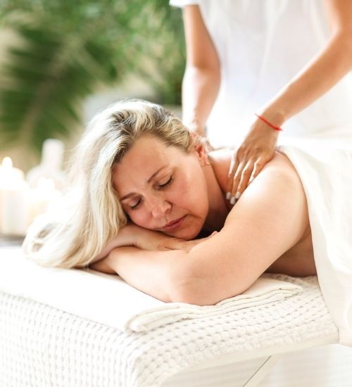 Massage therapy at tonicity image